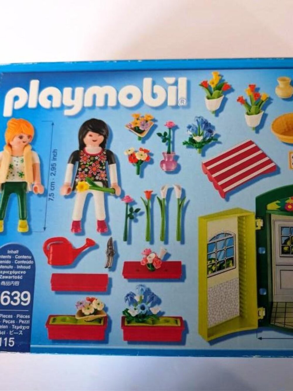 PLAYMOBIL Flower Shop Play Box #5639 - New / Sealed